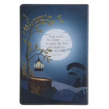 NLT Blue Faux Leather The Discovery Bible with Indexing Tabs