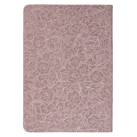 Be Still and Know Pink Faux Leather Journal