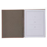 I Know the Plans Tan Hardcover A4 Wirebound Journal