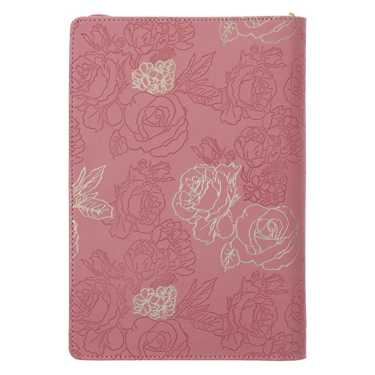 Whatever Is True Faux Leather Journal with Zipped Closure