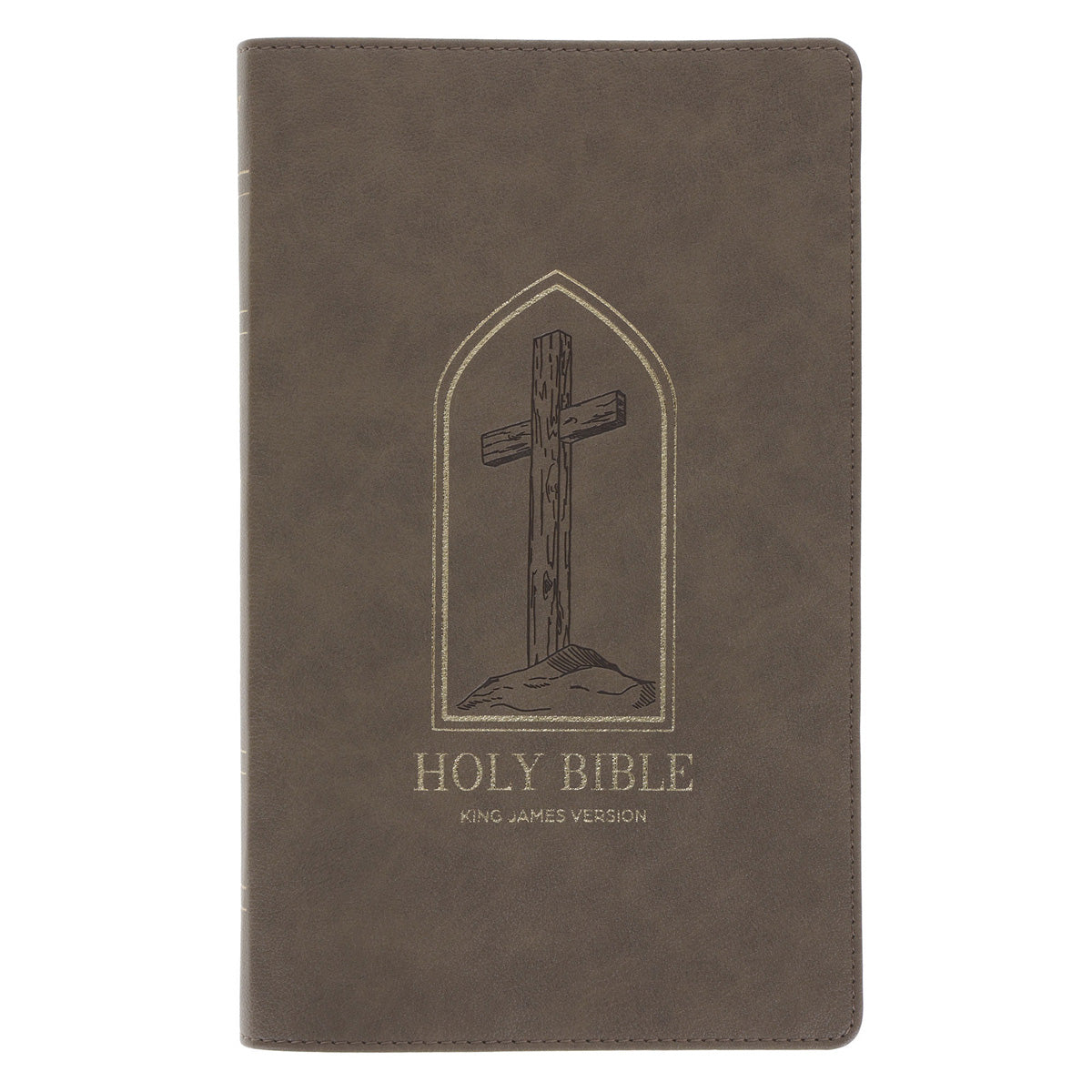 KJV Bible Gift Edition, Faux Leather, Dark Brown