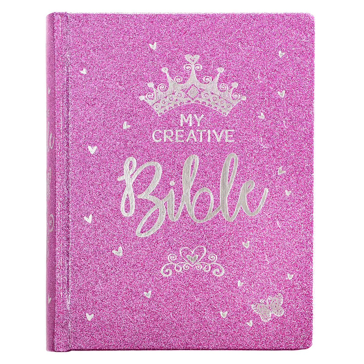 CSB My Creative Bible for Girls, Hardcover, Purple Glitter