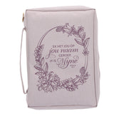 Ek Het Jou op Jou Naam Geroep Jy Is Myne Afrikaans Polyester Bible Bag