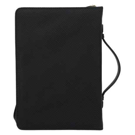 Blessed Is the One Who Trusts in the Lord Faux Leather Bible Bag
