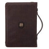 I Know the Plans I Have for You Brown Faux Leather Bible Bag