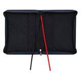 I Can Do All Things Through Christ Blue Faux Leather Bible Bag