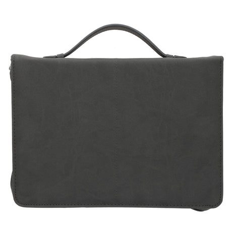 Commit Everything You Do to the Lord, Trust Him Faux Leather Bible Bag