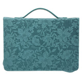 Hope and a Future Teal Faux Leather Bible Bag