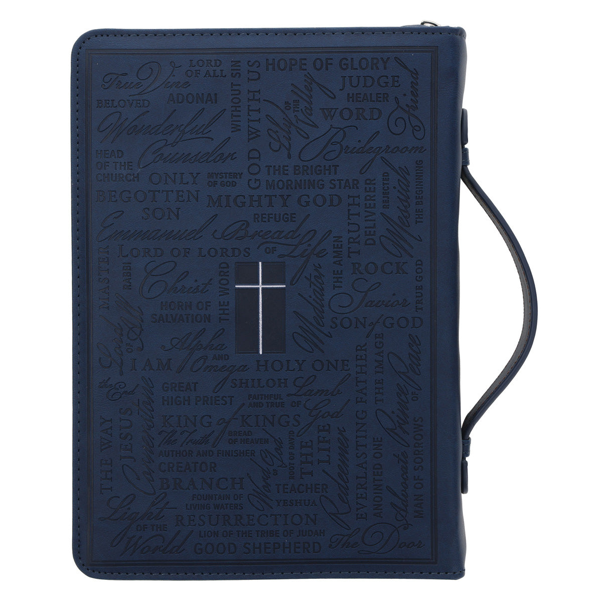 Names of Jesus Faux Leather Bible Bag